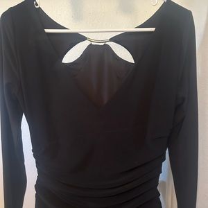 Long sleeve Black dress